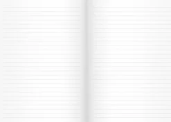 Notebook Flower & Notes A5 2-pack