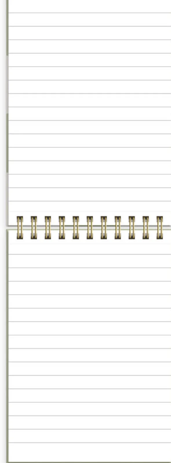 Notebook lined A6 Checkered