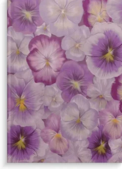 Notebook lined A5 Garden Dreams Violets