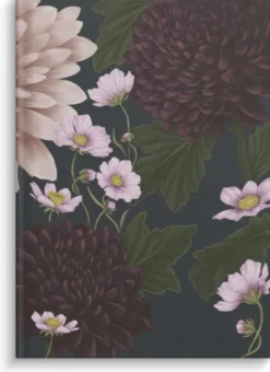 Notebook lined A5 Garden Dreams Dahlia