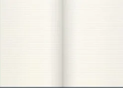 Notebook Textile dark blue lined A4