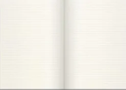 Notebook Textile light grey lined A4