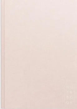 Notebook Textile pink lined A4