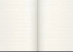 Notebook Textile Plum Lined A4