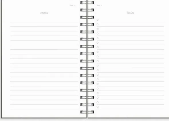 Notebook & To Do´s green