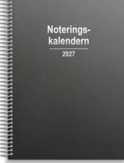 Noteringskalendern refill 2027