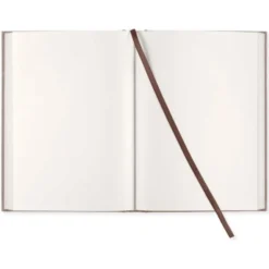 Olinjerad Blank Book A5 256 sidor Brown Oak