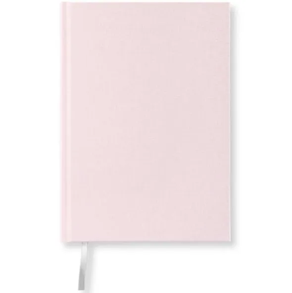 Olinjerad Blank Book A5 - 128 sidor Dusty Rose