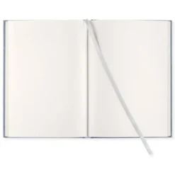 Olinjerad Blank Book A5 - 128 sidor denim
