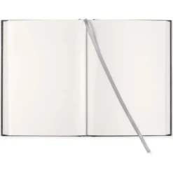 Olinjerad Blank Book A5 256 sidor Graphite