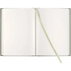 Olinjerad Blank Book A5 256 sidor Khaki Green
