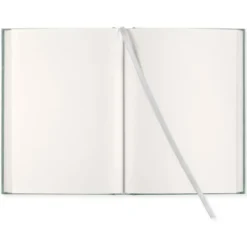 Olinjerad Blank Book A5 256 sidor Misty Green