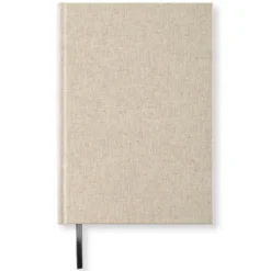Olinjerad Blank Book A5 256 sidor Rough Linen