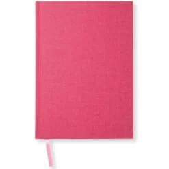 Olinjerad Blank Book A5 - 128 sidor Raspberry Sorbet