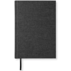 Olinjerad Blank Book A5 256 sidor Transparent Black