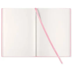 Olinjerad Blank Book A5 - 128 sidor Tea Rose