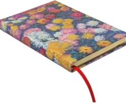 Paperblanks Notebook Midi Monet’s Chrysanthemums lined