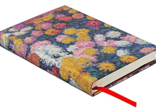 Paperblanks Notebook Mini linj Monet’s Chrysanthemums