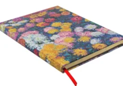 Paperblanks Notebook unlined Ultra Monet´s Chrysanthemums
