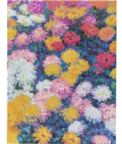 Paperblanks Notebook unlined Ultra Monet´s Chrysanthemums