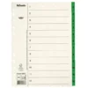 Pappersregister A4 1-12 servo