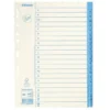 Pappersregister JOPA A4 A-Ö vit/blå