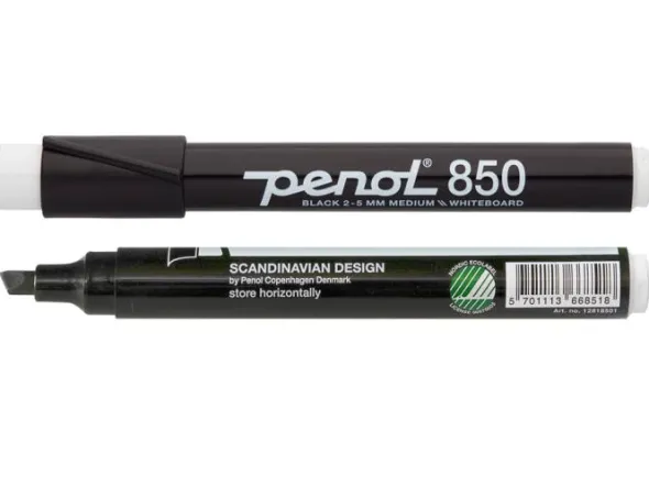 Penol 850 Whiteboardpenna 2-5mm svart