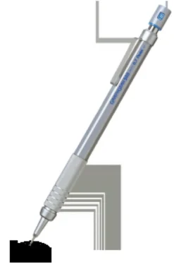 Pentel Graphgear stiftpenna - 0,7mm