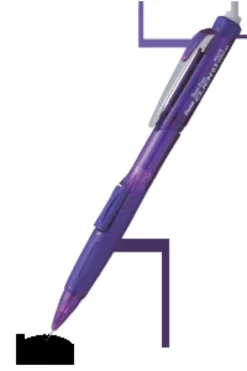 Pentel Twist-erase Click 0,5 mm stift - Lila