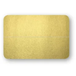 Placeringskort Dubbla 10-pack 220g Guld