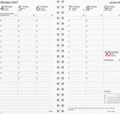 Planner kalendersats Interplano II 2027