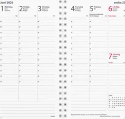 Planner kalendersats Interplano II 2026