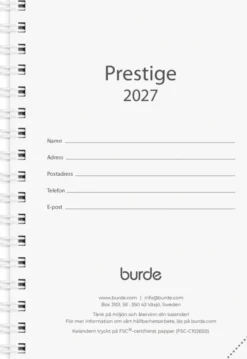 Prestige kalenderrefill 2027