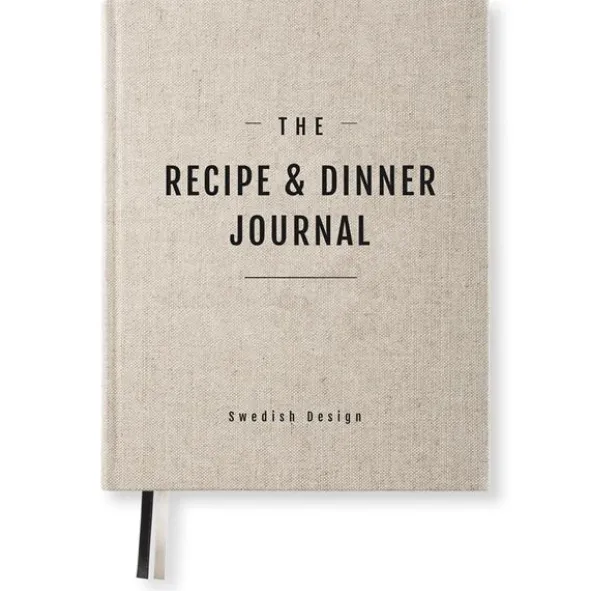 Recipe & Dinner Journal Rough Linen