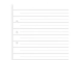 Refill A5 Clipbook checklist