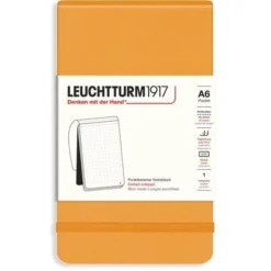 Reporter Notepad A6 hard cover Dotted Rising Sun
