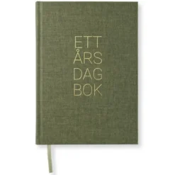 1-årsdagbok A5 Khaki Green