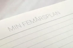 5-årsdagbok Dark Denim
