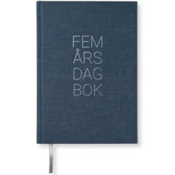5-årsdagbok Dark Denim