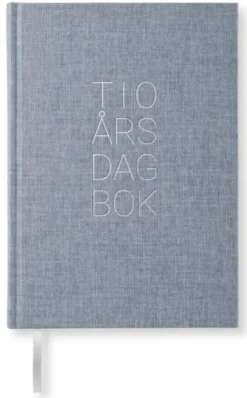 10-årsdagbok - denim