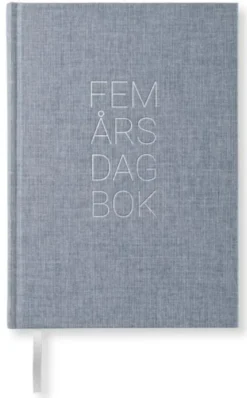 5-årsdagbok Denim