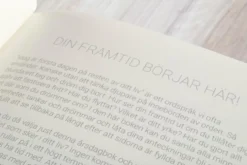 10-årsdagbok - Rough Linen