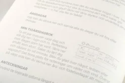 10-årsdagbok - Transparent Black