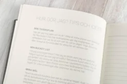 10-årsdagbok - Transparent Black