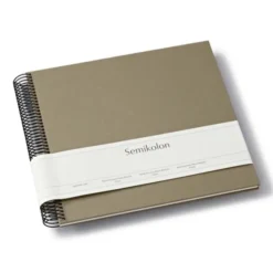 Semikolon Spiral Album Medium Fango
