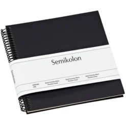 Semikolon Spiral Album Spiral Piccolino Cream Black