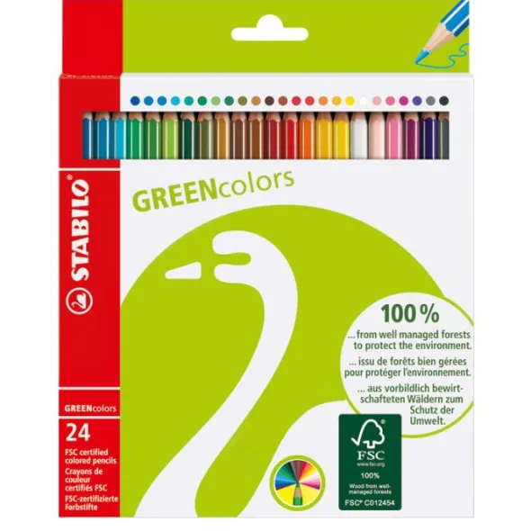 Stabilo GreenColors 24-pack