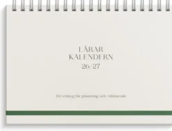 Stora Lärarkalendern Reflektion 2026-2027