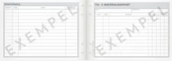 Tid- och materialrapport A5L