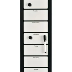 Veckoplaneringstavla Whiteboard 20x60cm